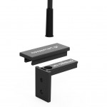 MV-500R Black NC. Μαγνητική επαφή για συρόμενα και ανασυρόμενα.						
