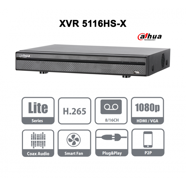 XVR5116HS-I3  (16ch / 1080p / 15fps)