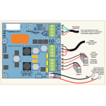 CM-724 Τροφοδοτικό 5 Amp (RS485)