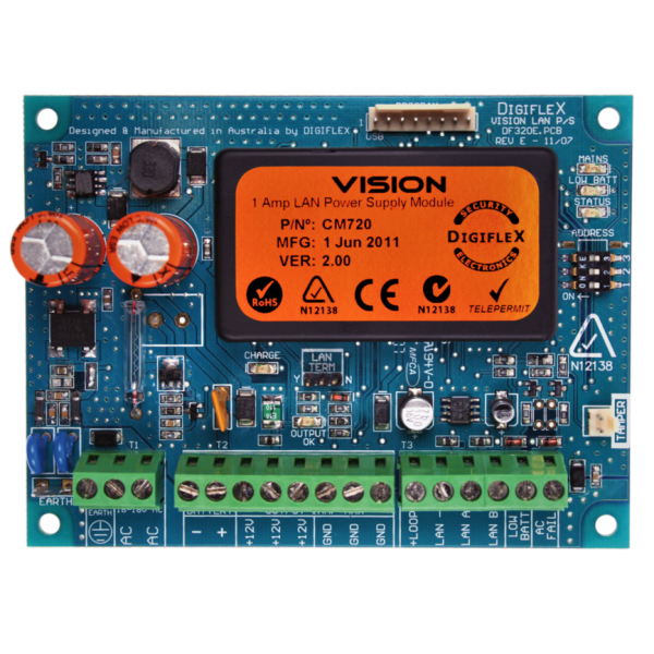 CM-720 Πλακέτα Επέκτασης Τροφοδοσίας 1A