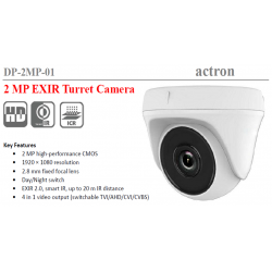 DP_2MP_01 (4-in-1) / Ανάλυση 2MP / Φακός 2.8mm / IR 20m / Plastic