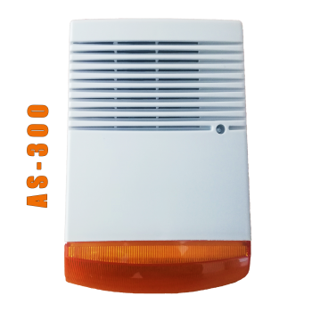 AS_300 - Αυτόνομη Εξωτερική Σειρήνα με Flash (128db)