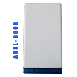 AUSL_800B - Αυτόνομη Εξωτερική Piezo Σειρήνα (115dB) με flashing Leds και ενσωματωμένη Μπαταρία